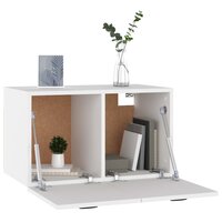 Wandkast 60x36,5x35 cm bewerkt hout wit 8