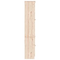 Vitrinekast ALTA 77x35x186,5 cm massief grenenhout 5
