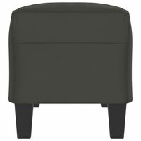 Bankje 100x35x41 cm microvezelstof donkergrijs 4