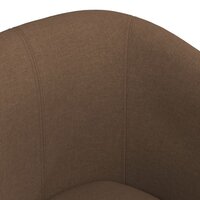 Kuipstoel stof bruin 6