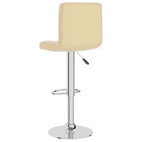 Barkruk kunstleer cr&amp;egrave;mekleurig 5