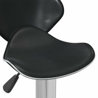 Barkruk kunstleer zwart 7