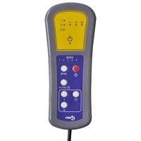 Massagestoel stof zwart 9