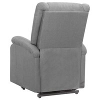 Sta-op-massagestoel stof lichtgrijs 4