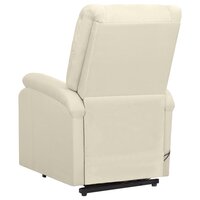 Sta-op-massagestoel stof cr&amp;egrave;mekleurig 4