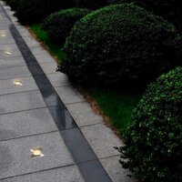 Grondspots voor buiten 12 st vierkant 2