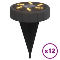 Grondlampen 12 st solar met grondpennen warmwit 2