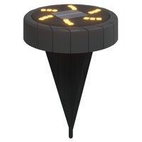 Grondlampen 12 st solar met grondpennen warmwit 3