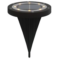 Grondlampen 12 st solar met grondpennen warmwit 3