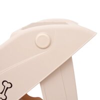 Hondentrap inklapbaar 62x40x49,5 cm cr&amp;egrave;me 8