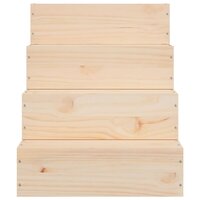 Huisdierentrap 40x49x47 cm massief grenenhout 4