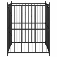 Hondenkennel voor buiten 120x120x150 cm 4