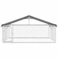 Hondenkennel met dak 300x300x150 cm 6