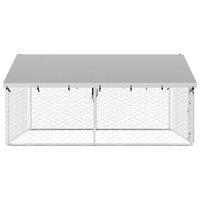 Hondenkennel met dak 300x300x150 cm 8