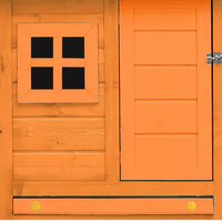 Kippenhok 170x81x110 cm massief grenen- en vurenhout 9
