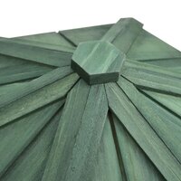 Vogelvoeder achthoekig 33x30 cm massief vurenhout 3