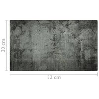 Snijplanken 2 st met betonpatroon gehard glas 5