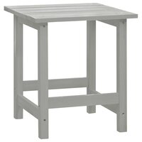 Tuinstoel Adirondack met tafel massief vurenhout grijs 8