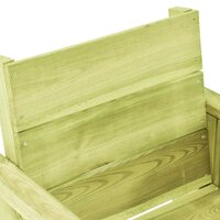 Tuinstoel ge&amp;iuml;mpregneerd grenenhout 6