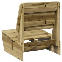 Tuinstoel 60x64x70,5 cm ge&amp;iuml;mpregneerd grenenhout 5
