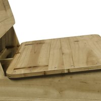 Tuinstoel 60x64x70,5 cm ge&amp;iuml;mpregneerd grenenhout 6