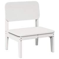 Tuinstoel 60x52,5x72 cm massief grenenhout wit 2