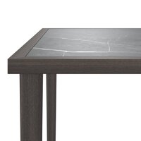 3-delige Loungeset met kussens poly rattan grijs 7