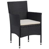 3-delige Tuinset zwart 4