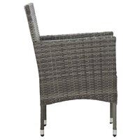 3-delige Tuinset grijs 6
