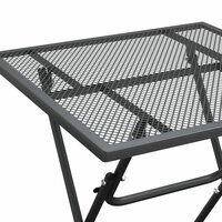 3-delige Tuinset metaalgaas antracietkleurig 7