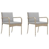 Tuinset Beige poly rattan 4