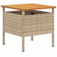 Tuinset Beige poly rattan 5
