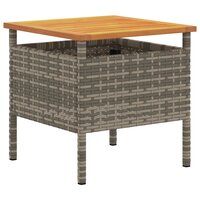 Tuinset Grijs poly rattan 5