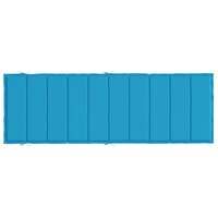 Ligbedkussen 186x58x4 cm oxford stof blauw 5