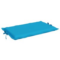 Ligbedkussen 186x58x4 cm oxford stof blauw 7
