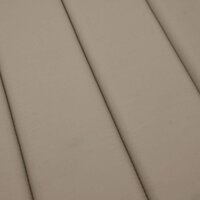 Ligbedkussen 186x58x4 cm oxford stof taupe 6