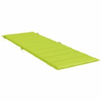 Ligbedkussen 186x58x4 cm oxford stof heldergroen 4