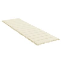 Ligbedkussen 200x60x3 cm oxford stof cr&amp;egrave;mekleurig 4