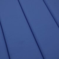 Ligbedkussen 200x60x3 cm oxford stof koningsblauw 7