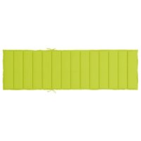 Ligbedkussen 200x60x3 cm oxford stof heldergroen 5