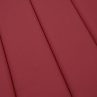 Ligbedkussen 200x70x3 cm oxford stof wijnrood 7
