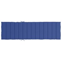 Ligbedkussen 200x70x3 cm oxford stof koningsblauw 5