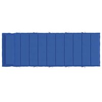 Ligbedkussen 180x60x4 cm oxford stof koningsblauw 5