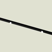 Parasol met LED&amp;apos;s en stalen paal 2x3 m zandkleurig 8