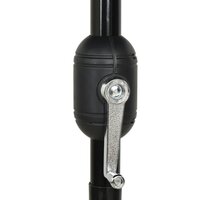Parasol 3-laags met aluminium paal 2,5 m zandkleurig 7