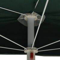 Parasol half met paal 180x90 cm groen 7