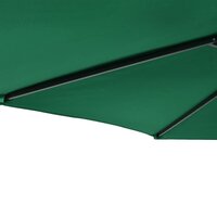 Parasol met stalen paal 225x225x212 cm groen 8