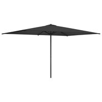 Tuinparasol 200 x 300 cm Polyester Rechthoekig Antracietkleurig 2