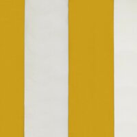 Tuinparasol 200 x 300 cm Polyester Rechthoekig Geel en Wit 6