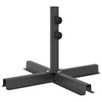 Patio Parasolvoet 60 x 60 cm Staal Zwart 4